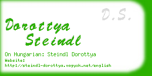 dorottya steindl business card